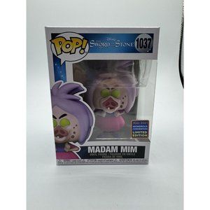 Funko Pop Wondrous Con 2021 The Sword in the Stone : MADAM MIM #1037 Vinyl MINT
